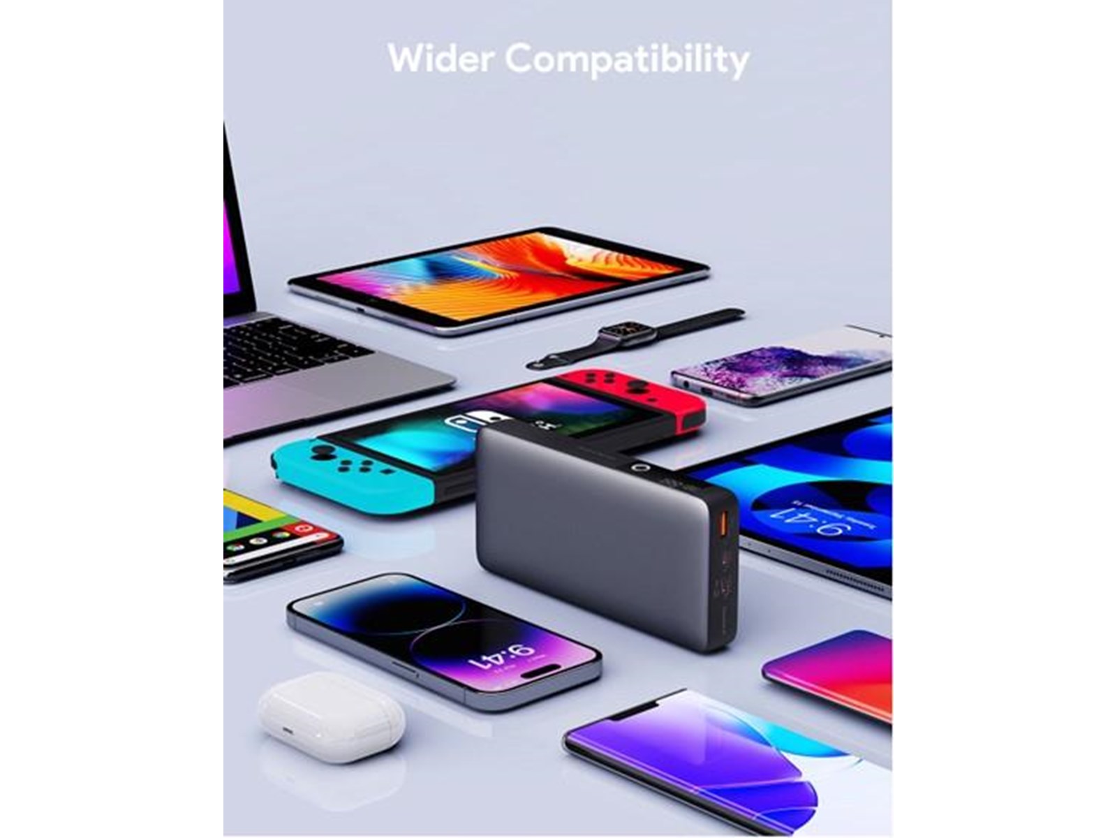 aukey wireless power bank 20000mah