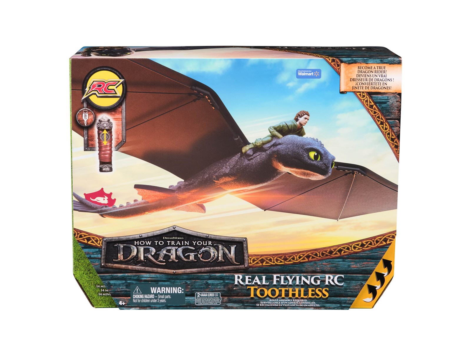 Dragons Movie RC Real Flying Toothless | Op voorraad | Voordelig