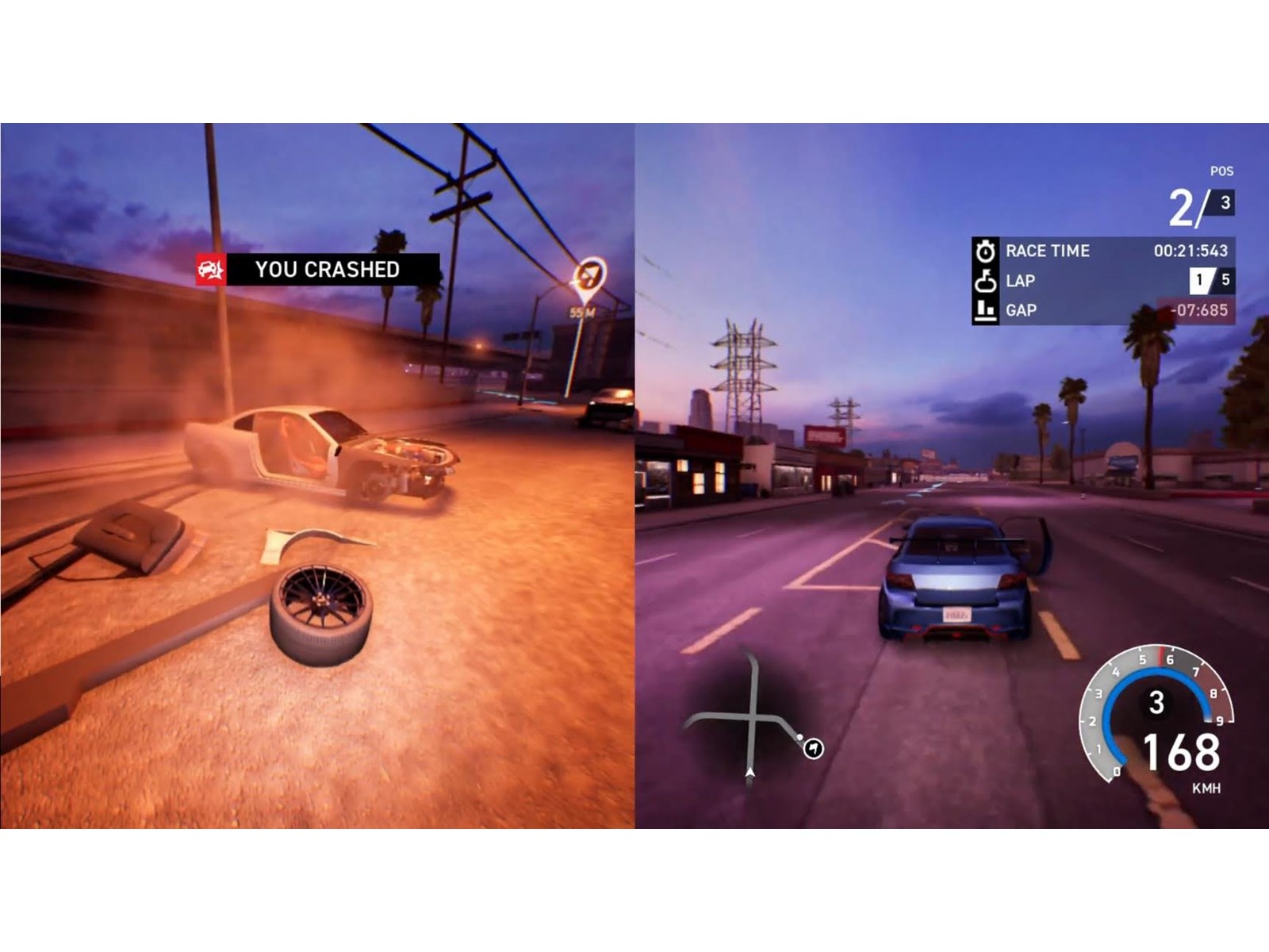 Super Street: Racer Game with Twin Racing Wheels B - Nintendo Switch 2 ...