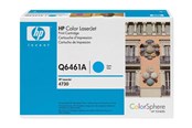 Inkt, toner en verbruiksartikelen - HP 644A / Q6461A - Laser Toner - Lasertoner Cyaan - Q6461A