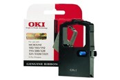 Inkt, toner en verbruiksartikelen - OKI Ribbon/black 9pin 1000sh F 100-300 - Print ribbon Zwart - 09002303
