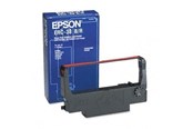 Inkt, toner en verbruiksartikelen - Epson Ribbon Black Red ERC-38 - Print ribbon Magenta - C43S015376