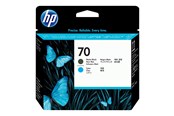 Inkt, toner en verbruiksartikelen - HP 70 / C9404A Matte Black Printhead - Printhead Cyaan - C9404A