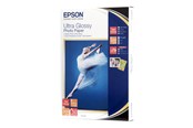 Papier, fotopapier en etiketten - Epson Papier/Ultra Glanzend 10x15 50 vel 300g - C13S041943