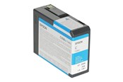 Inkt, toner en verbruiksartikelen - Epson T5802 - Cyaan Inkt - Inktpatroon Cyaan - C13T580200