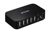 USB hub - D-Link DUB-H7 USB hub - 7 - Zwart - DUB-H7