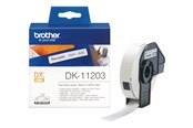 Papier, fotopapier en etiketten - Brother Thermal Paper Labels 17x87mm - DK11203