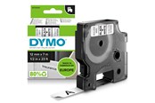 Papier, fotopapier en etiketten - DYMO D1 Labels Zwart Print on Wit 12mm x 7m Self-Adhesive Labels for LabelManager Label Printers Authentic - S0720530