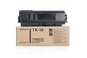 Inkt, toner en verbruiksartikelen - Kyocera TK 18 Toner Black - Lasertoner Zwart - 370QB0KX