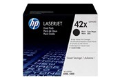 Inkt, toner en verbruiksartikelen - HP 42XD / Q5942XD 2-Pack High Capaciteit Zwart Toner - Q5942XD