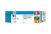 Inkt, toner en verbruiksartikelen - HP 91 Light Cyaan - Inktpatroon Light cyan - C9470A