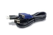 KVM-kabel - TRENDnet USB KVM-kabel 3.1M - TK-CU10