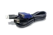 KVM-kabel - TRENDnet 1.8M USB KVM-kabel TK CU06 - TK-CU06