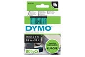 Papier, fotopapier en etiketten - DYMO ® D1 Tape 9mm x 7m black on green - 409190