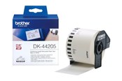 Papier, fotopapier en etiketten - Brother DK44205 / Continuous Removable Paper Roll 62mm x 30m - DK44205