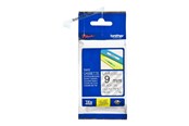 Papier, fotopapier en etiketten - Brother TZ121 - Zwart On Transparant - Roll (0.9 cm x 8 m) - TZ121