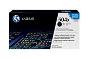 Inkt, toner en verbruiksartikelen - HP 504X / CE250X High Capaciteit Zwart Toner - Lasertoner Zwart - CE250X