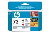 Inkt, toner en verbruiksartikelen - HP 73 Printhead Black-Red - Printhead Chromatic red - CD949A