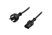 Voedingskabel (extern) - Deltaco PowerCable EDB - 2m - DEL-109DK
