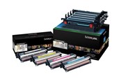 Inkt, toner en verbruiksartikelen - Lexmark photodeveloper Imaging Kit bk+ - Printer imaging unit Colour (cyan, magenta, yellow) - 0C540X74G