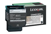 Inkt, toner en verbruiksartikelen - Lexmark C544X1KG Toner Zwart - Lasertoner Zwart - C544X1KG