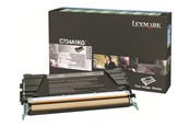 Inkt, toner en verbruiksartikelen - Lexmark C734A1KG Zwart Toner - Lasertoner Zwart - C734A1KG