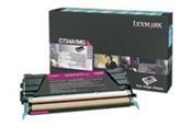 Inkt, toner en verbruiksartikelen - Lexmark C736H1MG Toner - Lasertoner Magenta - C736H1MG