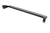 Accessoires - Deltaco Cable support for 19" mounting 1U Black - 19-1