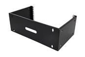 Systeemaccessoires - Deltaco Mounting bracket wall mountable RAL 9004 4U 19" - 19-WMB4