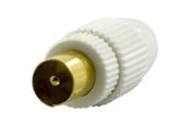 Kabels - diversen - Deltaco Antennestik 9.5mm han - DEL-664
