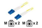 Netwerk - kabel - Deltaco Fiberkabel LC - LC duplex sing - LCLC-3S