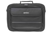 Tassen - Manhattan 17" Notebook Case Zwart Poly - 421560
