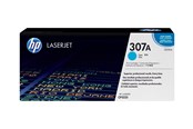 Inkt, toner en verbruiksartikelen - HP 307A / CE741A Cyan Toner - Lasertoner Cyaan - CE741A