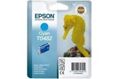 Inkt, toner en verbruiksartikelen - Epson T0482 - Inktpatroon Cyaan - C13T04824020