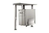 Systeemaccessoires - Neomounts PC Houder Højde:39-54cm Bredde:134-234mm - CPU-D200SILVER