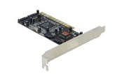 Controller - DeLOCK 4xS-ATA Controller RAID naar PCI - 70154