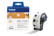 Papier, fotopapier en etiketten - Brother DK-11221 - Black on white - 23 x 23 mm 1000 label(s) labels - DK-11221