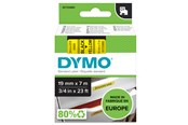 Papier, fotopapier en etiketten - DYMO D1 Tape 19mm x 7m (zwart op geel) - 45808