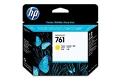 Inkt, toner en verbruiksartikelen - HP 761 Printhead Yellow - Printhead Geel - CH645A
