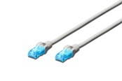 Netwerk - kabel - DIGITUS CAT 5e U-UTP Patch Cord - 2m - Grijs - 2m - DK-1511-020