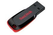 USB-stick - SANDISK Cruzer Blade - Zwart - 16GB - USB-stick - SDCZ50-016G-B35