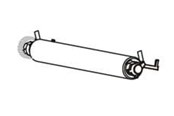 Printeraccessoires - Zebra printer platen ruller - 105934-034