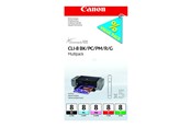 Inkt, toner en verbruiksartikelen - Canon CLI-8 / 0620B029 BK/PC/PM/R/G Multipack: CLI-8 / 0620B029 BK/PC/PM/R/G Multipack - 0620B027