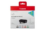 Inkt, toner en verbruiksartikelen - Canon PGI-9 / 1033B013 MBK/PC/PM/R/G Multipack: PGI-9 / 1033B013 MBK/PC/PM/R/G Multipack - Inktpatroon Photo cyan - 1033B013