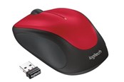 Muis - Logitech M235 Draadloos Muis - Rood - Muis - Optisch - 3 knoppen - Rood - 910-002496