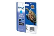 Inkt, toner en verbruiksartikelen - Epson T1572 Ink Cartridge - Cyan Ink - Inktpatroon Cyaan - C13T15724010