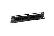 Accessoires - TRENDnet TC-P12C6 12-Port Cat. 6 Unshielded Patch Panel - TC-P12C6