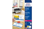 Papier, fotopapier en etiketten - Avery Business cards white satin finish double-sided print 220g Quick & Clean™ - C32016-25