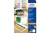 Papier, fotopapier en etiketten - Avery Business cards white single-sided print 200g Quick & Clean™ - C32011-25