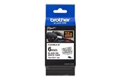 Papier, fotopapier en etiketten - Brother TZEFX211 - Black On White - Roll (0.6 cm x 8 m) - TZEFX211